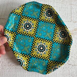 Vintage Metal Retro Rolling Tray - Groovy Herb Tray